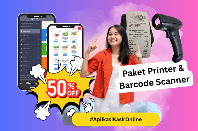 kasir online murah di bekasi